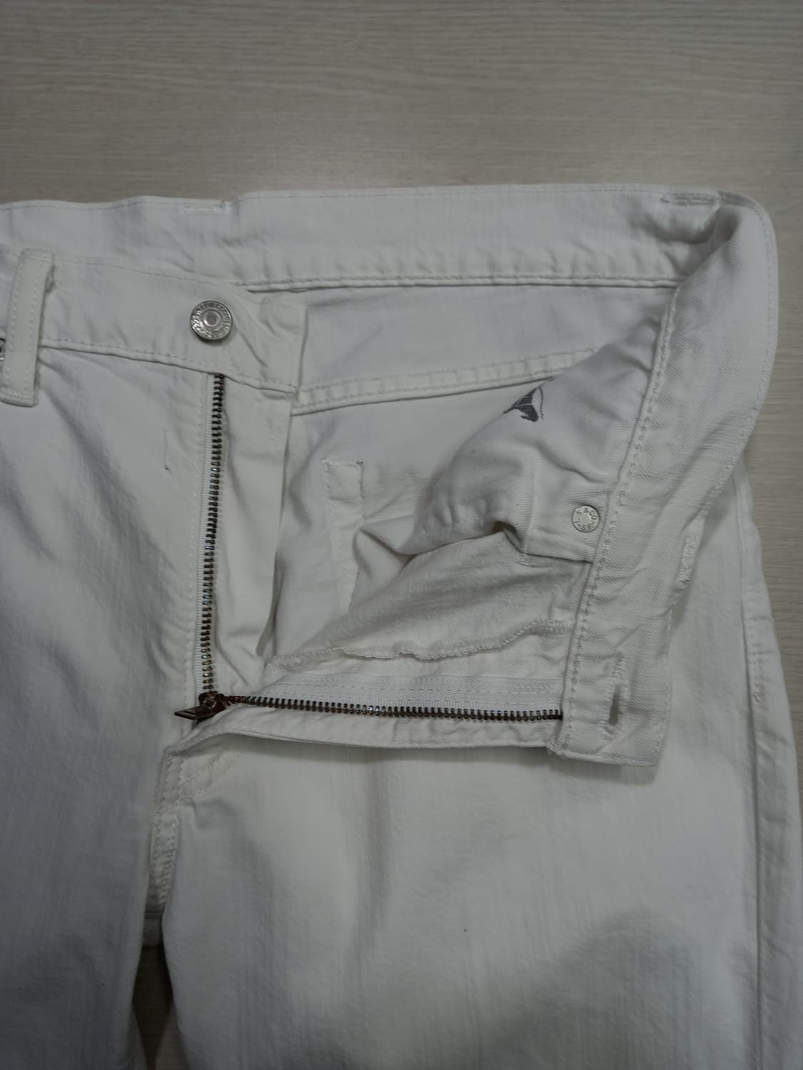 34 리바이스511 멕시코 봄여름용 스판 슬림일자 화이트 34-573 상품이미지7