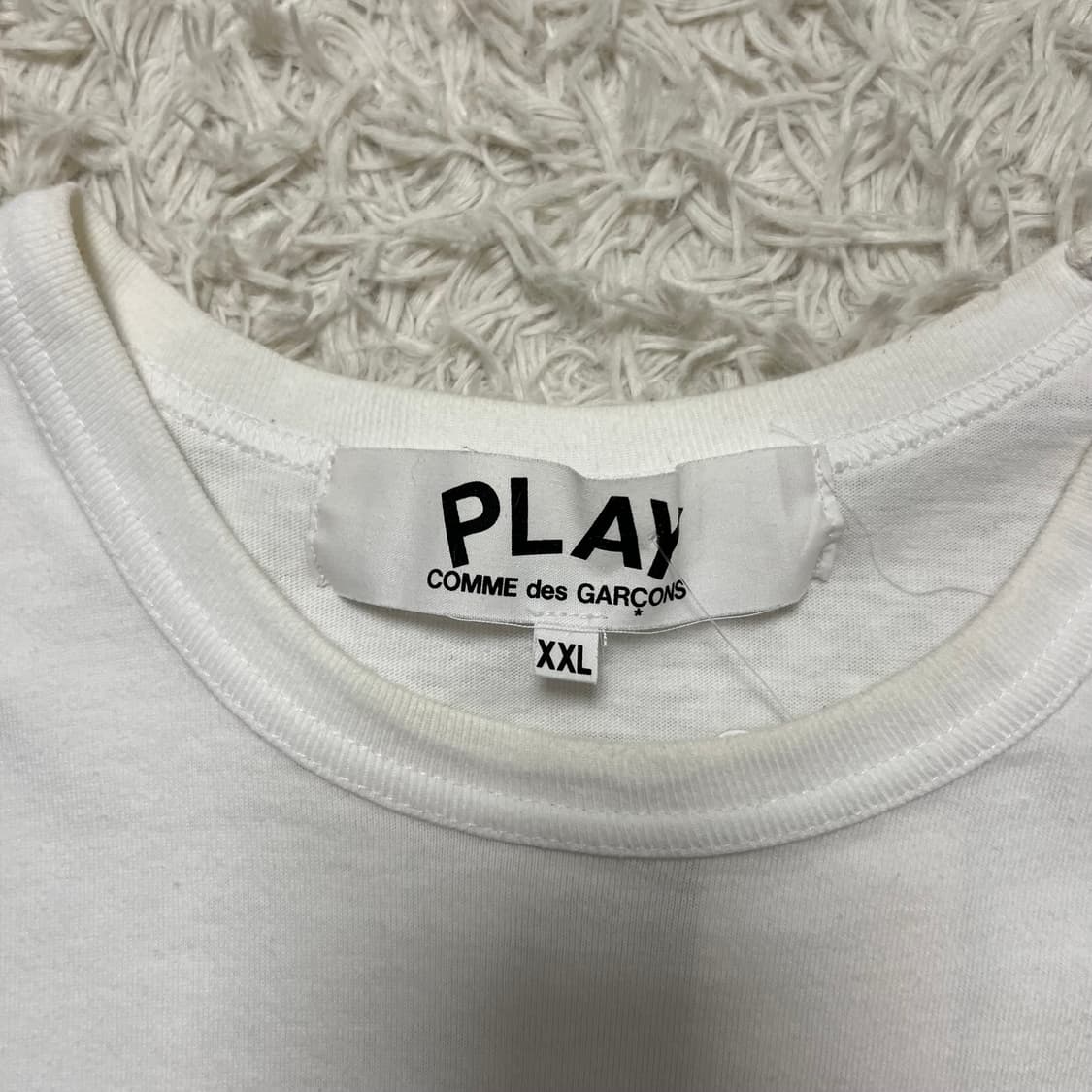 Comme des Garçons white t-shirt 상품이미지6