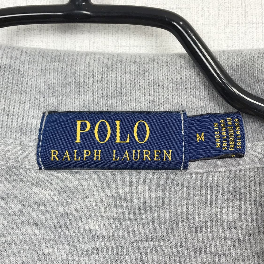 폴로 랄프로렌 반집업 맨투맨 티셔츠 남성M (100) 상품이미지6