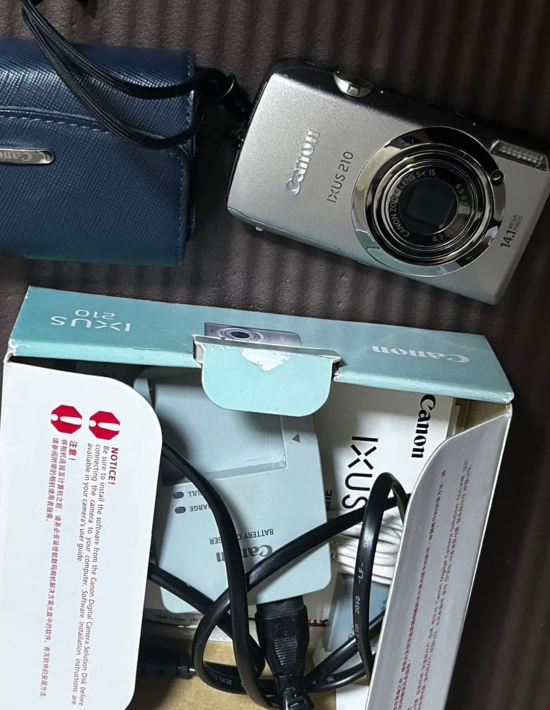 풀박스 ) 캐논 익서스 210 실버 🌸🩷 (직례 0) 상품이미지3