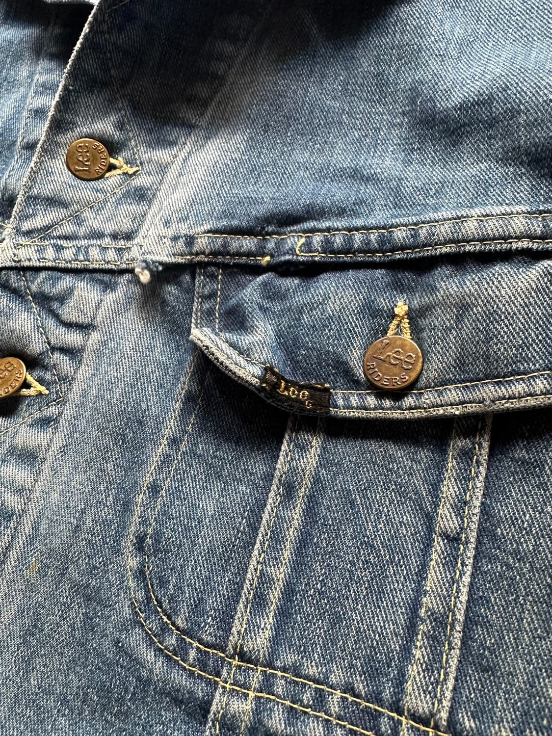 Big Size 60s LEE 101J Denim Jacket 상품이미지2