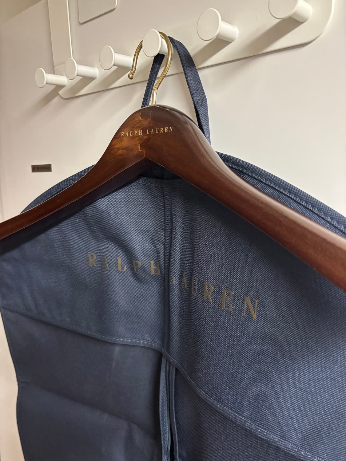 [38R] 폴로랄프로렌 헤링본 발마칸코트 블랙/크림 상품이미지10