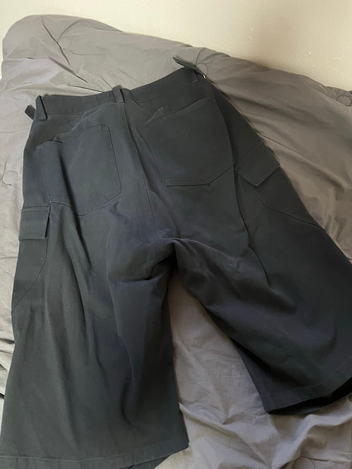 (2) 논노드 사이드 카고 쇼츠 블랙 상품이미지4