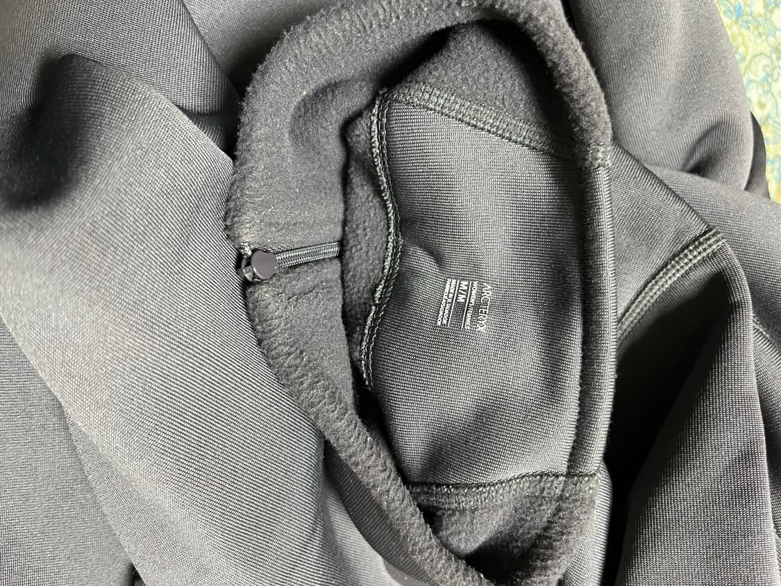 ARCTERYX RHO AR 기모 반집업  상품이미지5