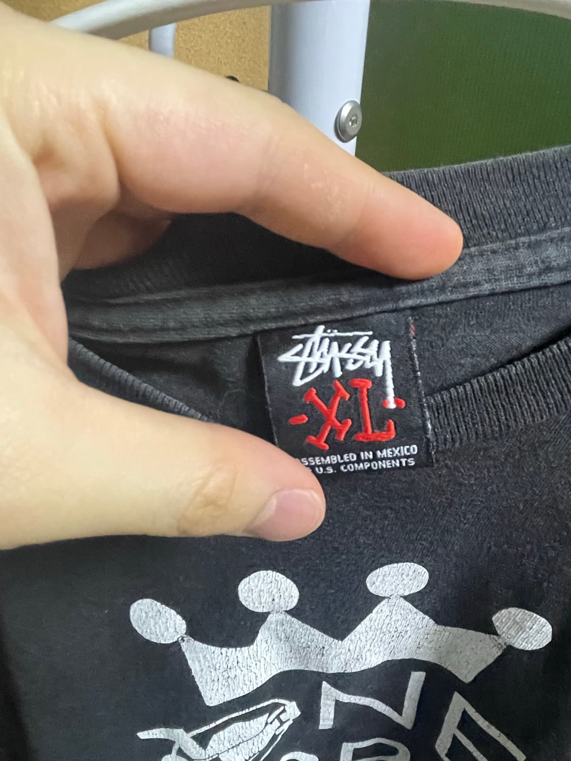 90‘s 스투시 원월드 반팔티 상품이미지2