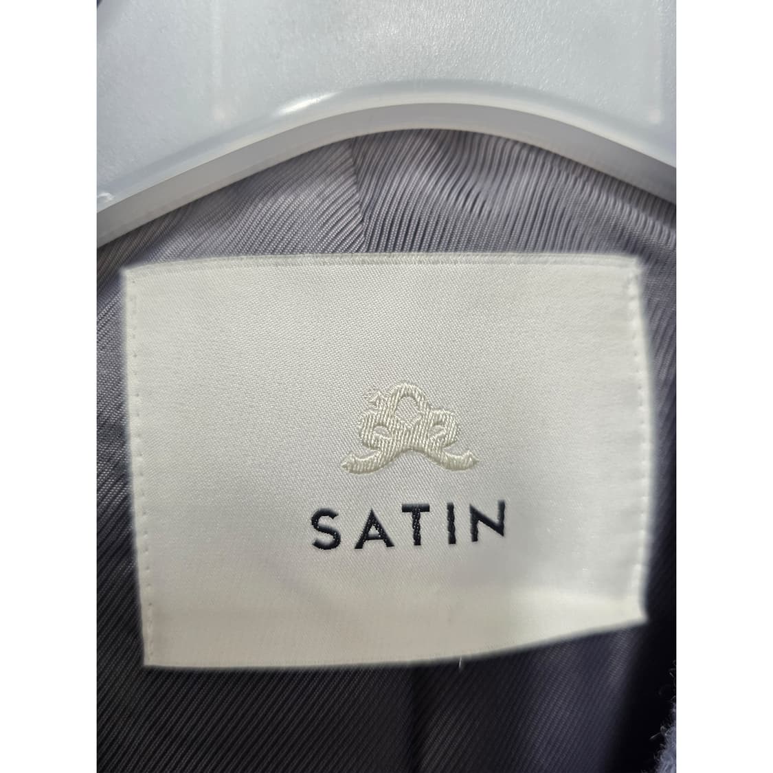 택포// 샤틴 SATIN 캐시미어 여성 코트 S 상품이미지2