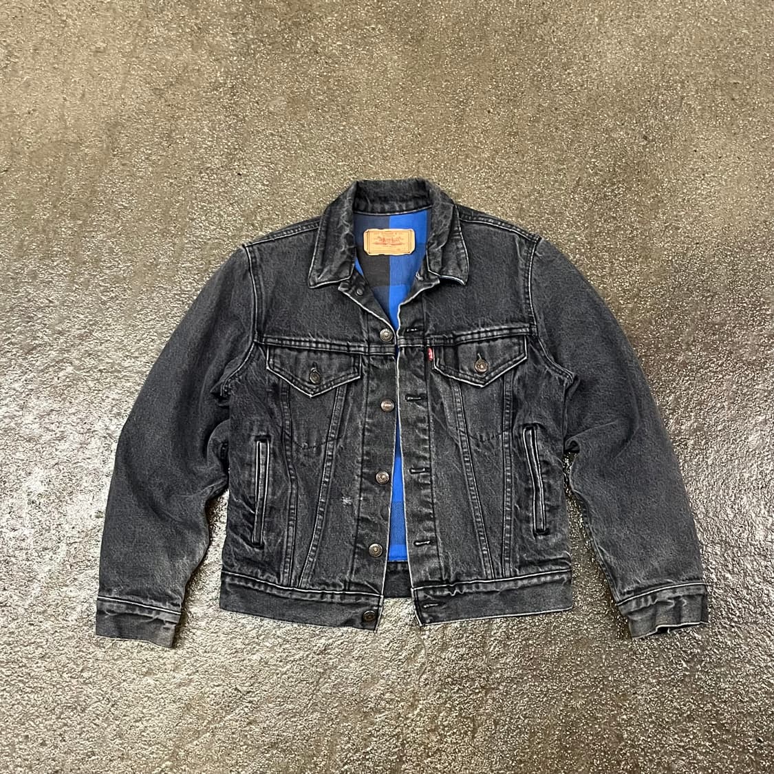 80s USA Levis 데님 트러커 자켓 (90) 상품이미지1