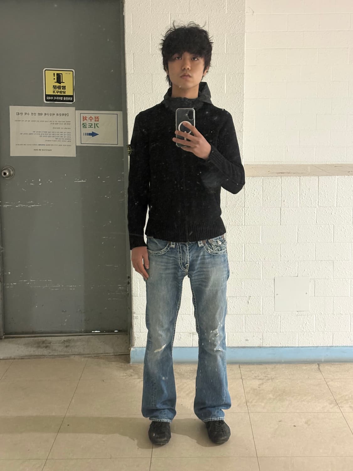 스톤아일랜드 니트집업 상품이미지3