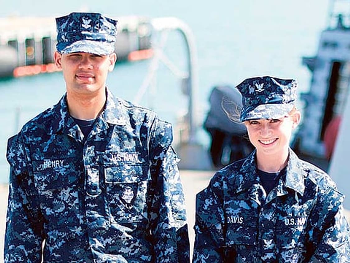 미 해군 NWU I 상의 상품이미지8