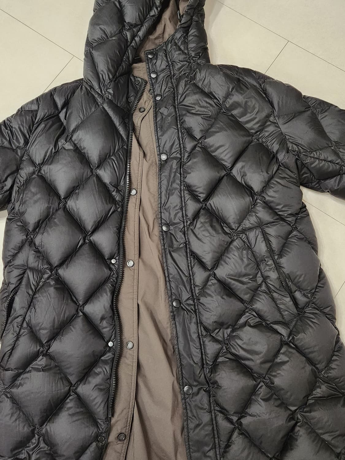 마시모두띠 리버시블 다운패딩코트 상품이미지5