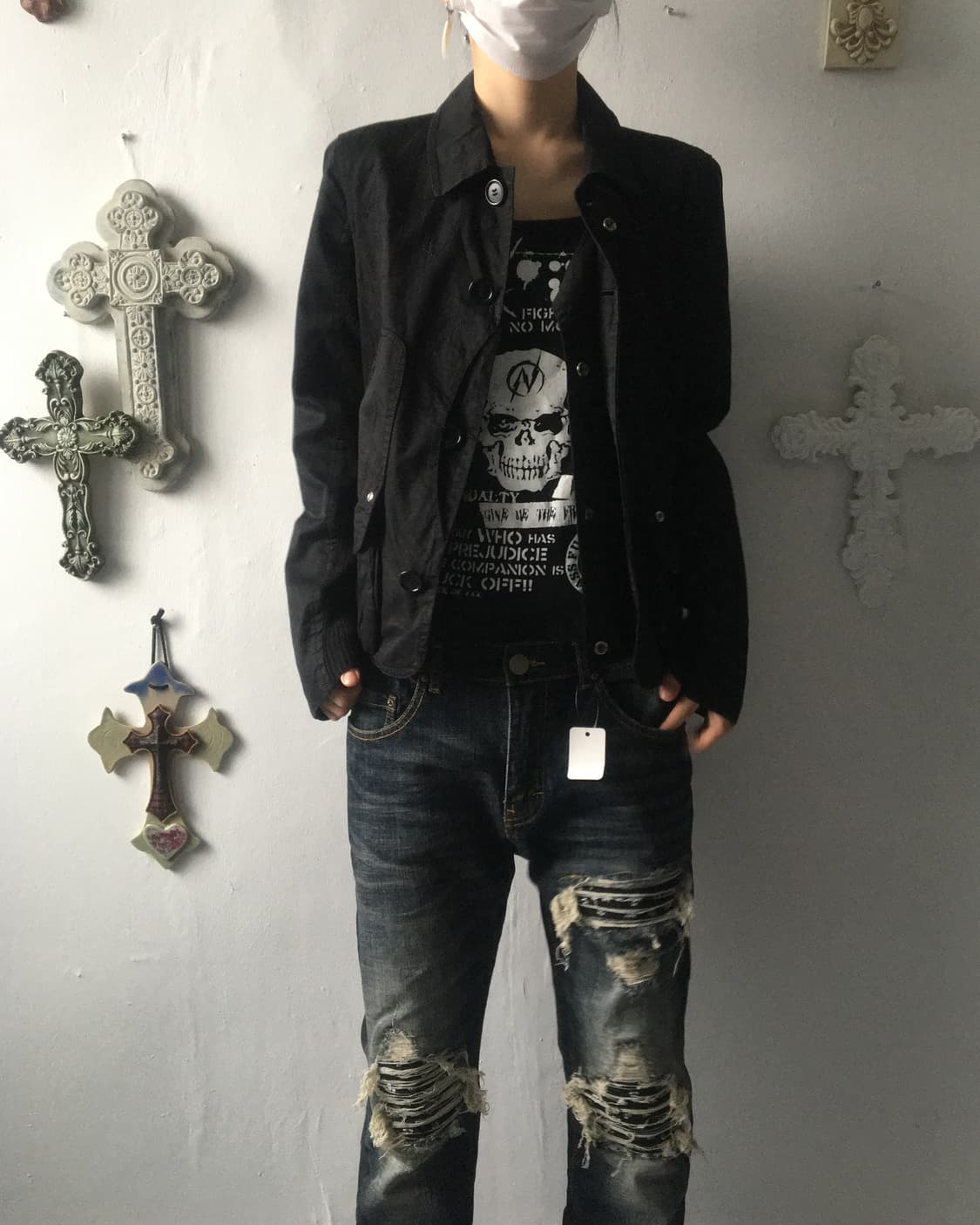 Belted cotton jacket 상품이미지8