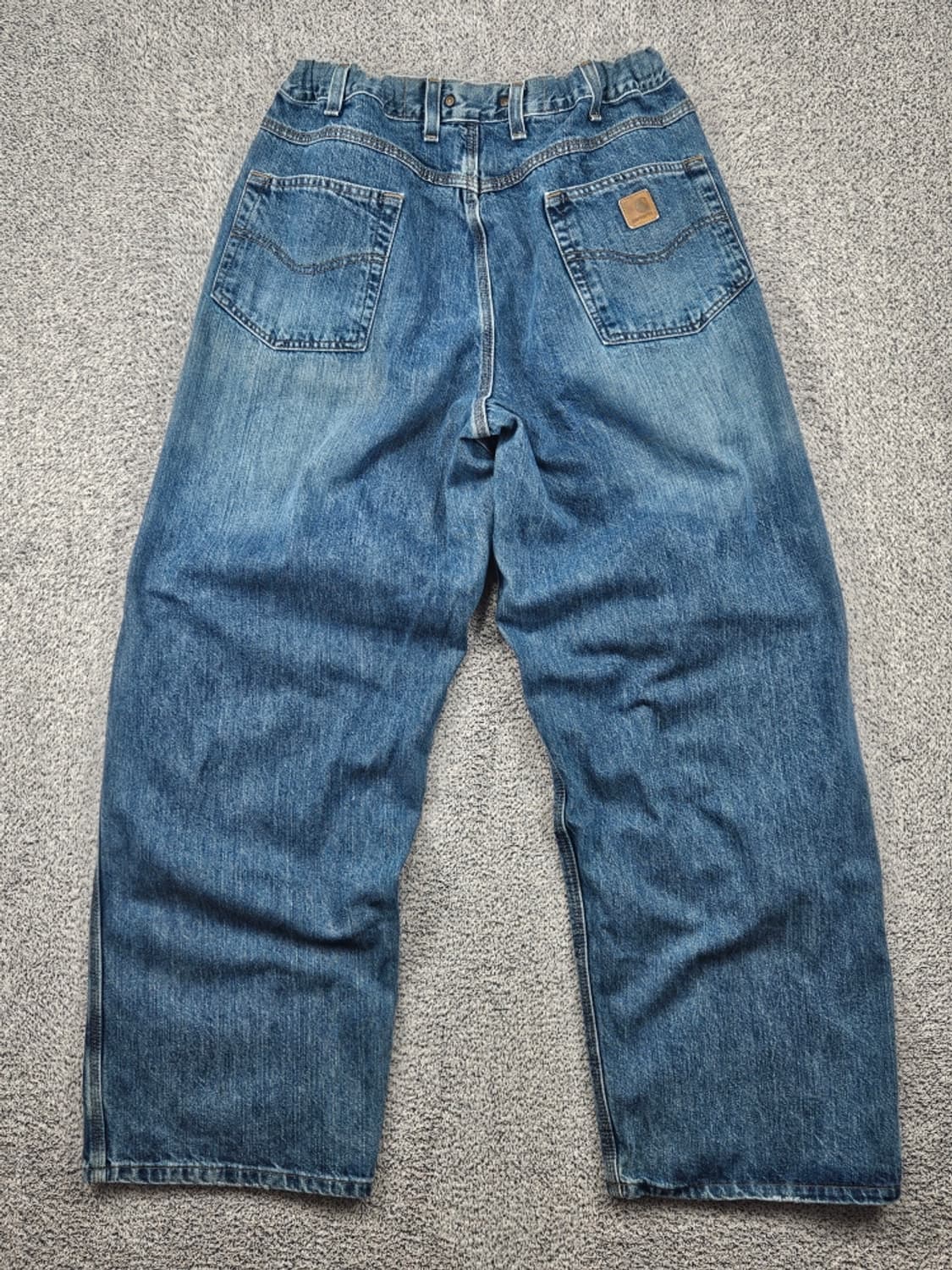 칼하트 데님 워크 팬츠 밴딩커스텀 ( 42X32 ) / 11749 상품이미지4