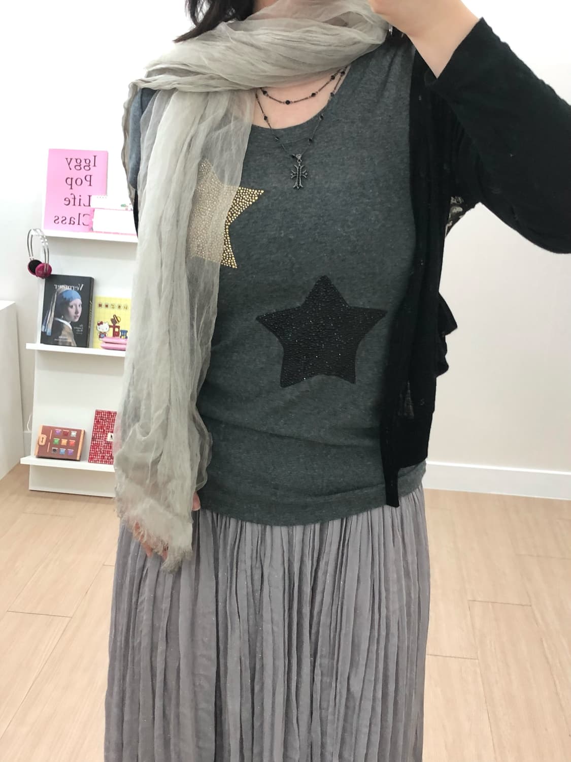 y2k 펑키 일본 갸루걸 코디 상품이미지1