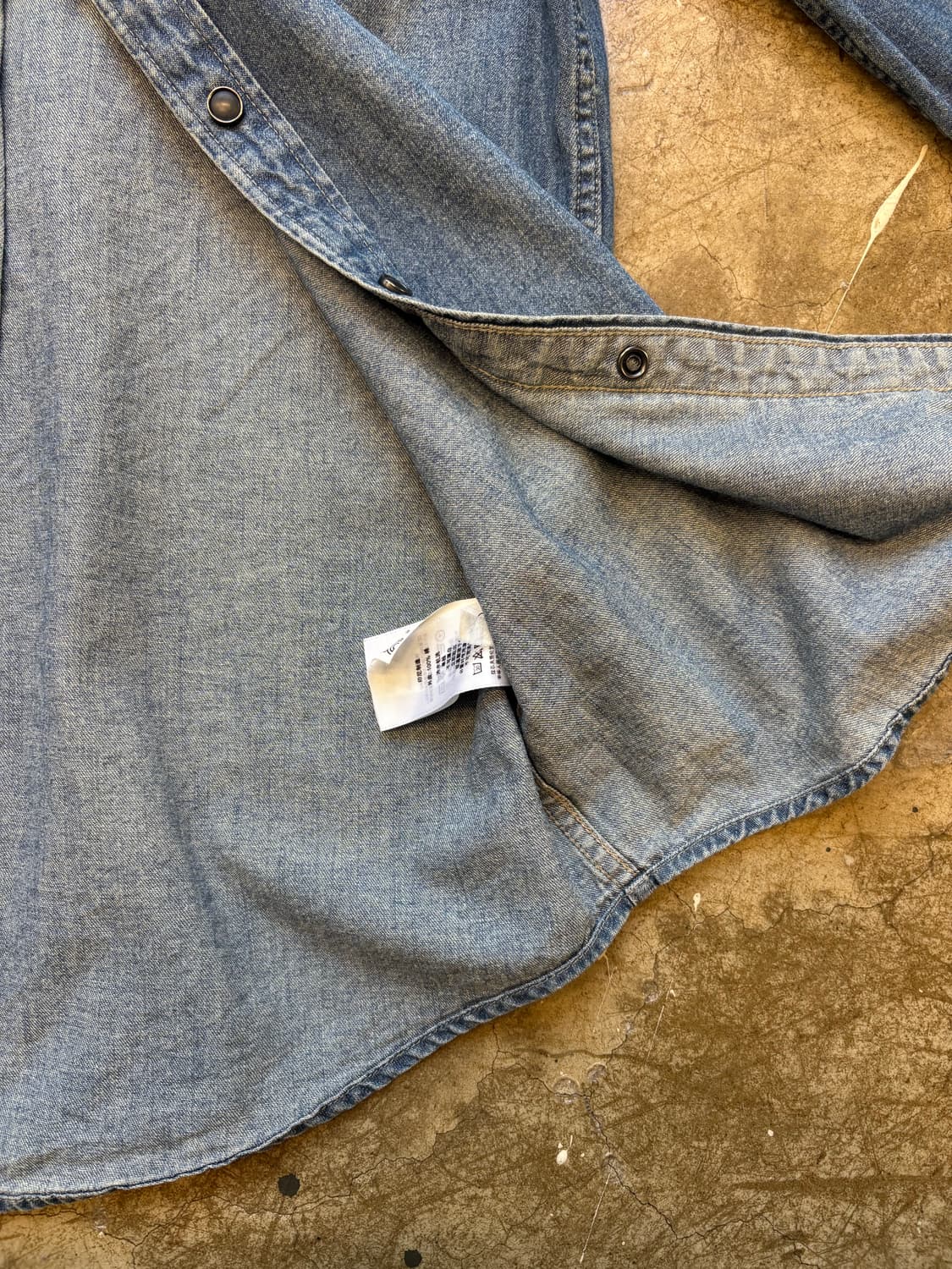 폴로 데님앤서플라이 웨스턴 데님 셔츠 상품이미지6