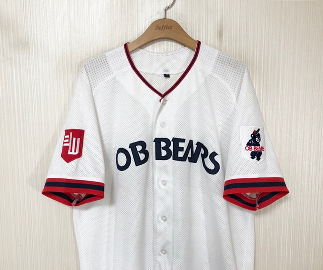 KBO 두산올드 OB베어스 홈유니폼/져지 110 상품이미지2