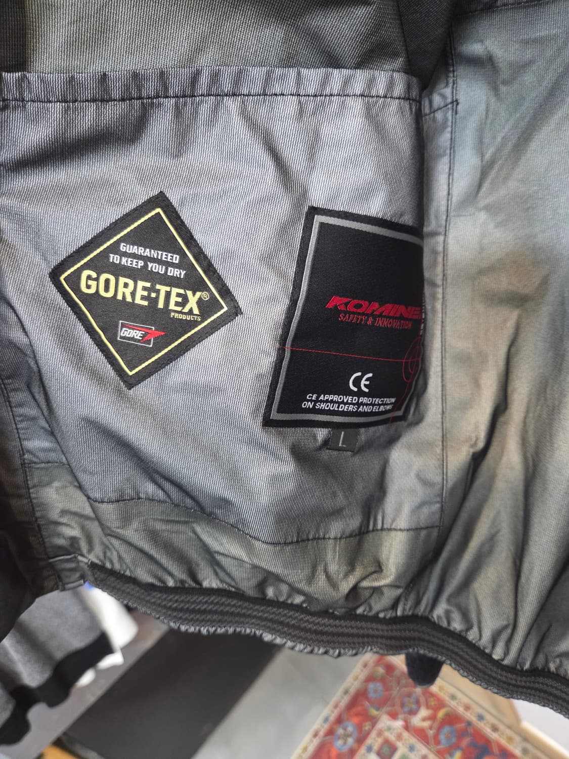 코미네 라이너 고어텍스 자켓 L 상품이미지3