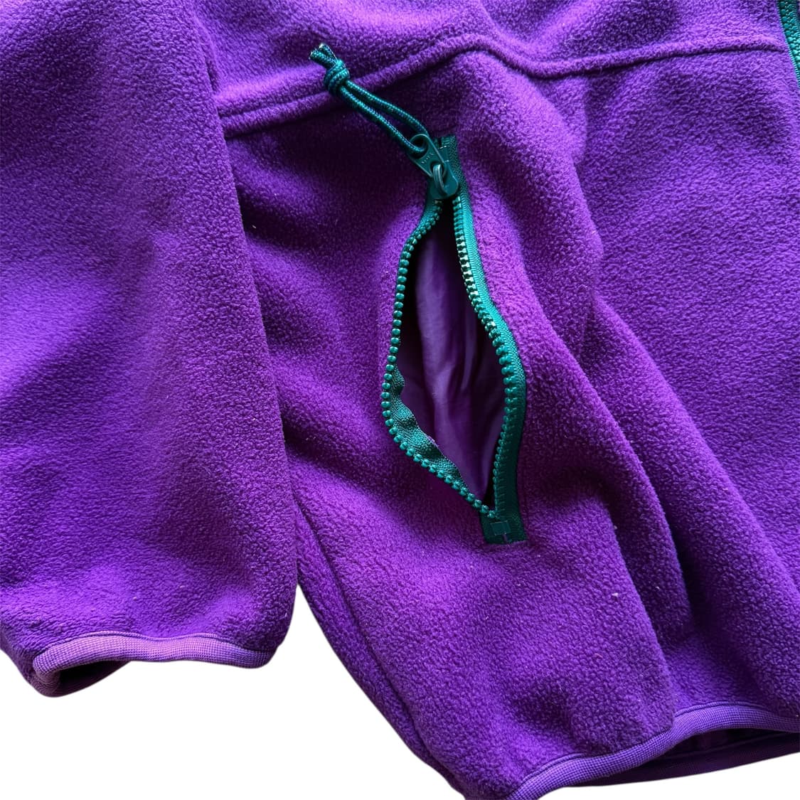 90s Columbia 플리스 집업 퍼플 상품이미지7