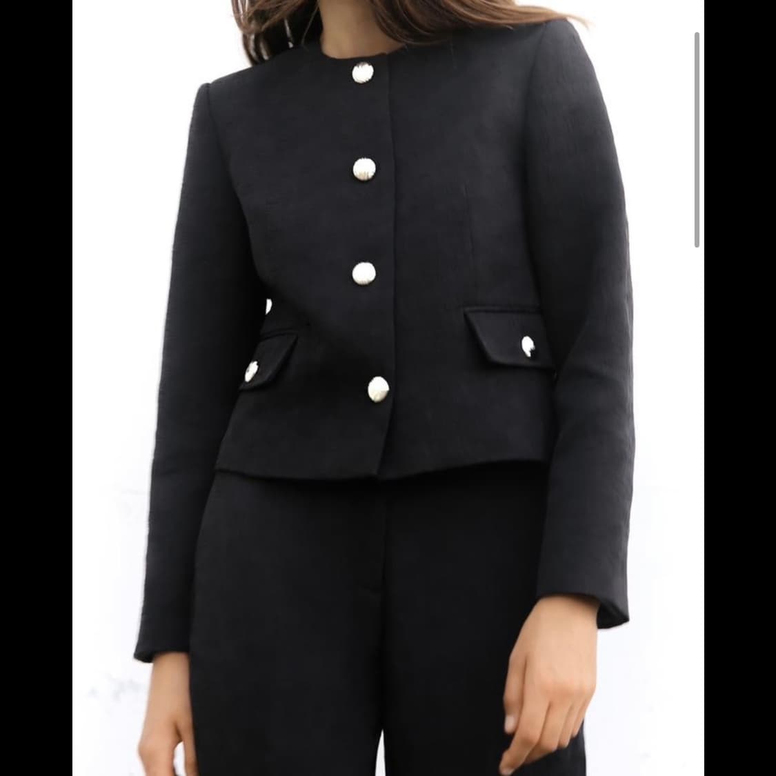 zara 자라 쇼트 자카드 블레이저 (새상품) 상품이미지10