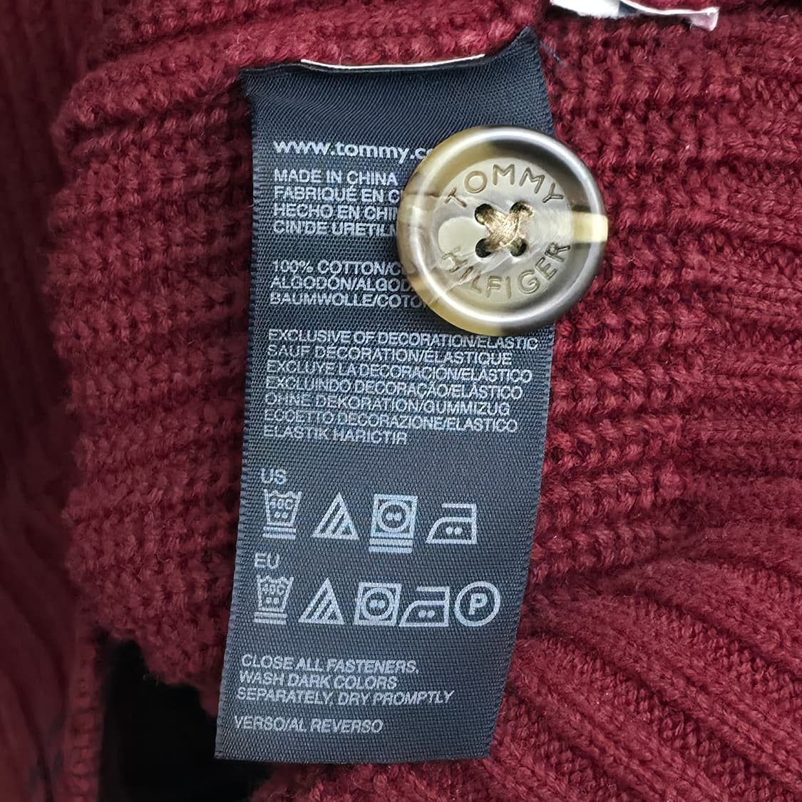 [M] 타미힐피거 스트라이프 니트 가디건 상품이미지6