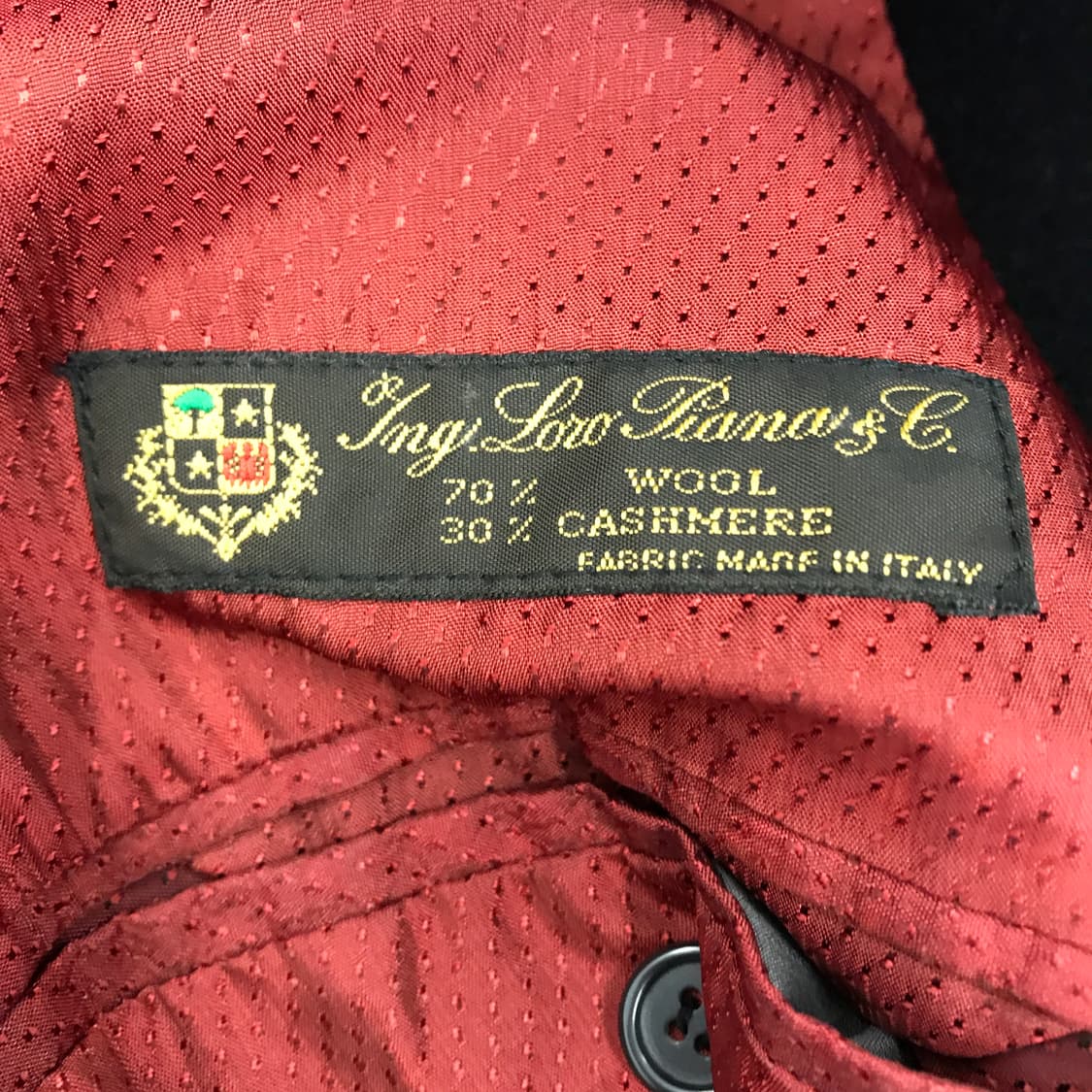 런던포그 이태리 로로피아나 캐시미어 코트 [100] 상품이미지5