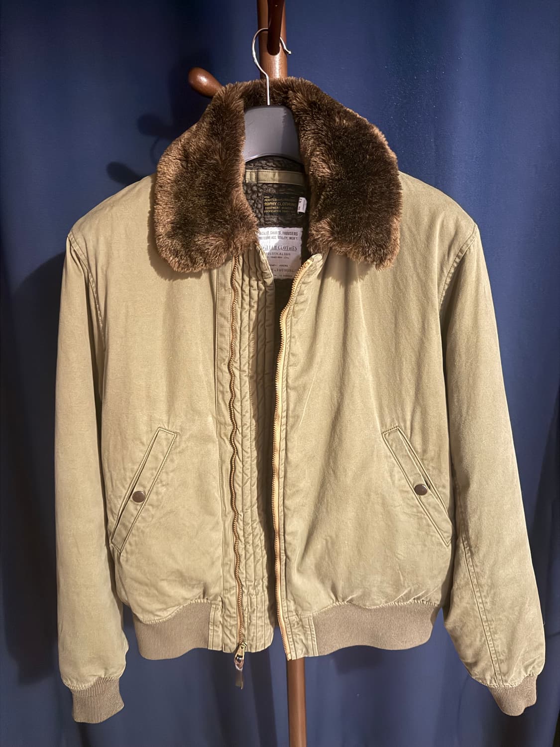 트로피 클로딩  Olive B-15 자켓 상품이미지2