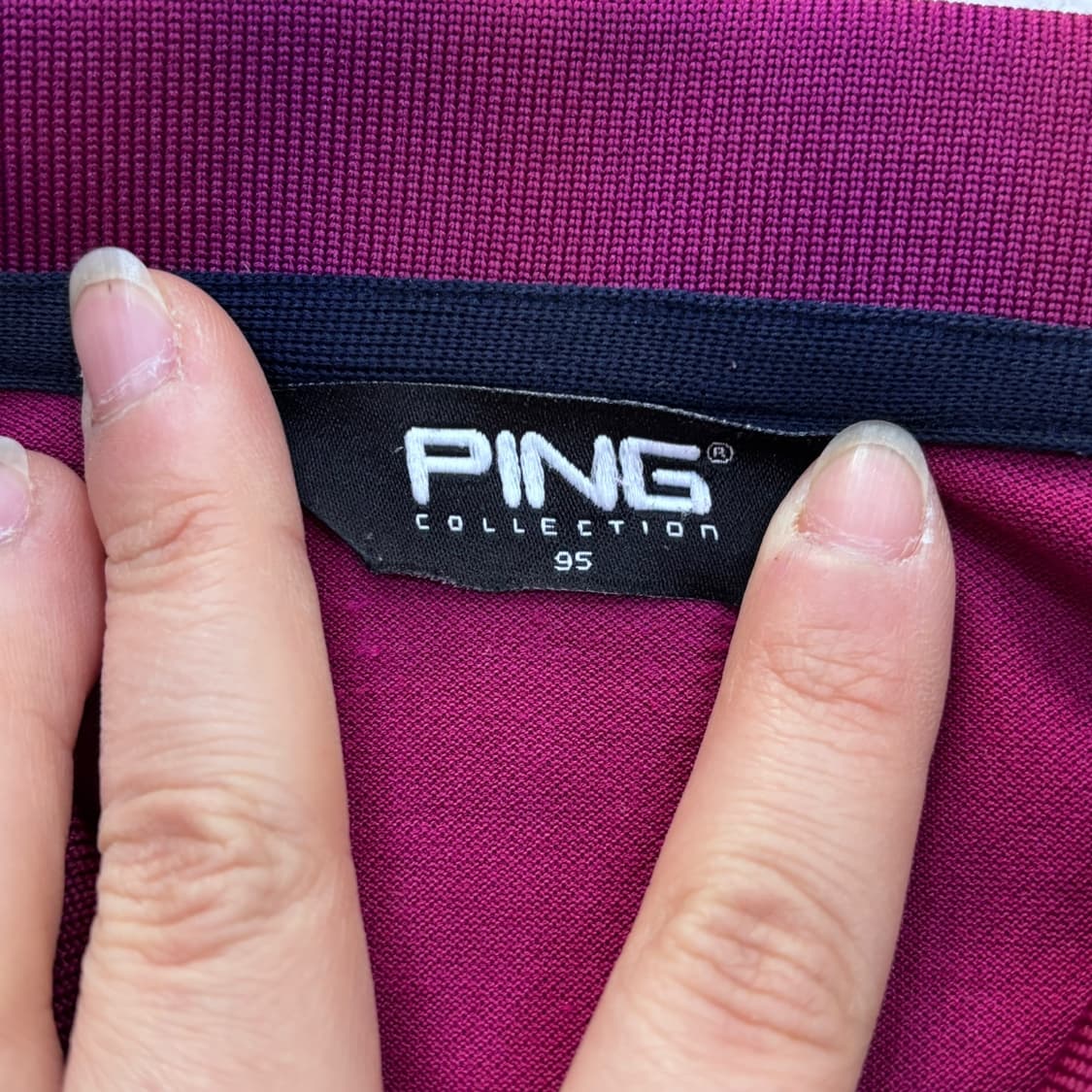 95 핑 여성 반팔 카라 티셔츠 0323E 상품이미지3