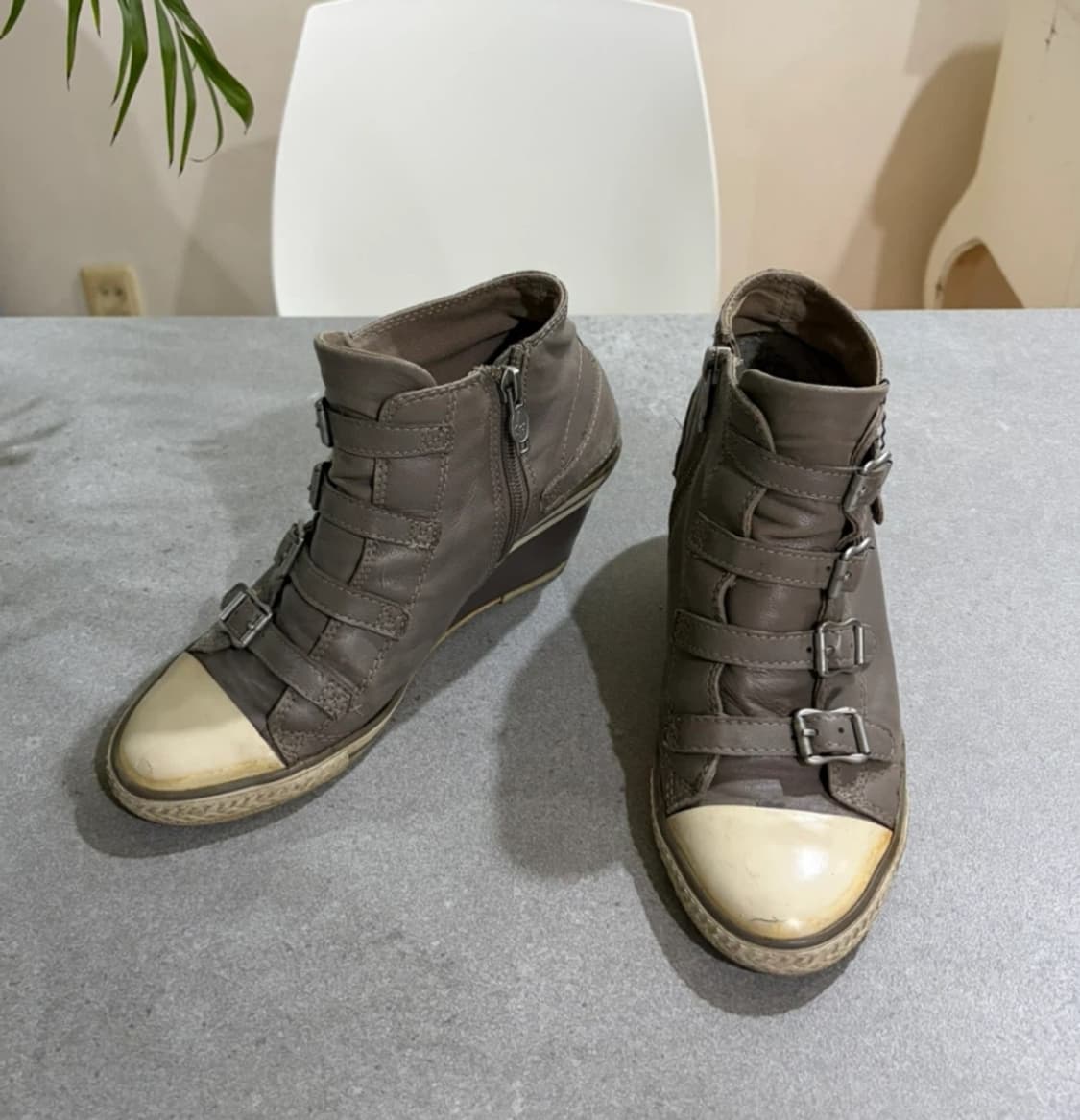 Ash 아쉬 웨지힐 스니커즈 38 상품이미지3