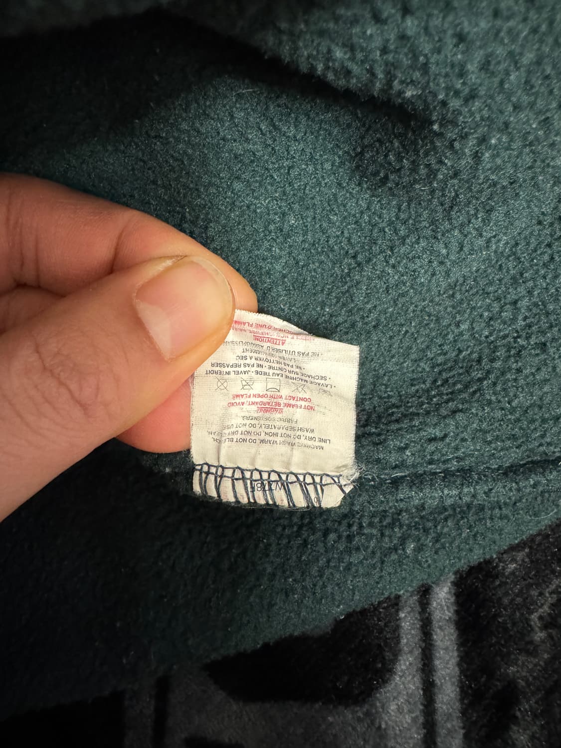 파타고니아 신칠라 스냅 티 풀 오버 다크 그린 메이드 인 자메이카 상품이미지8