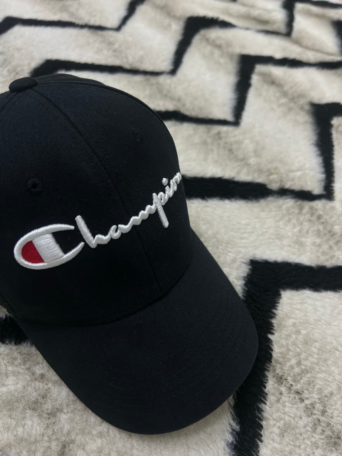 챔피온 클래식 트윌 볼캡/블랙 상품이미지1