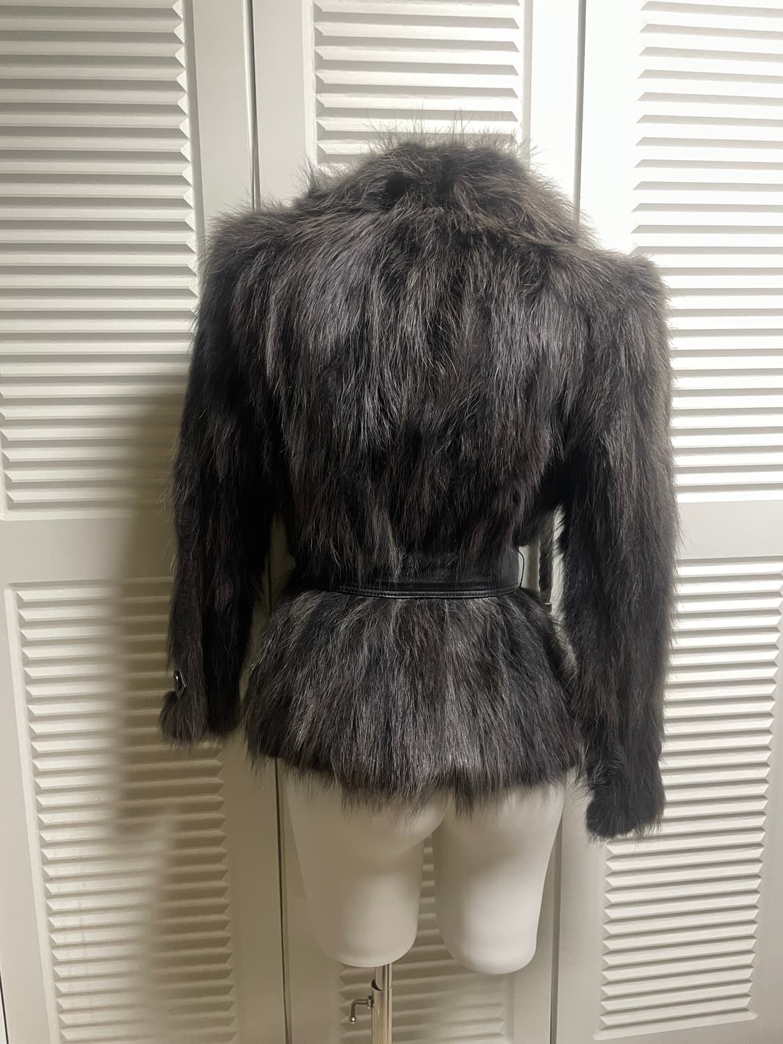 빈티지 라쿤 퍼자켓 그레이 상품이미지7