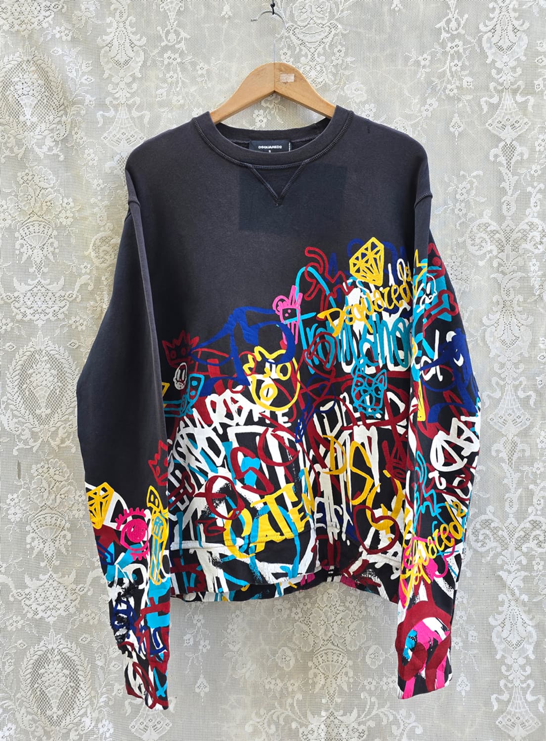 디스퀘어드2 그래피티 맨투맨 (made in italy) 상품이미지2