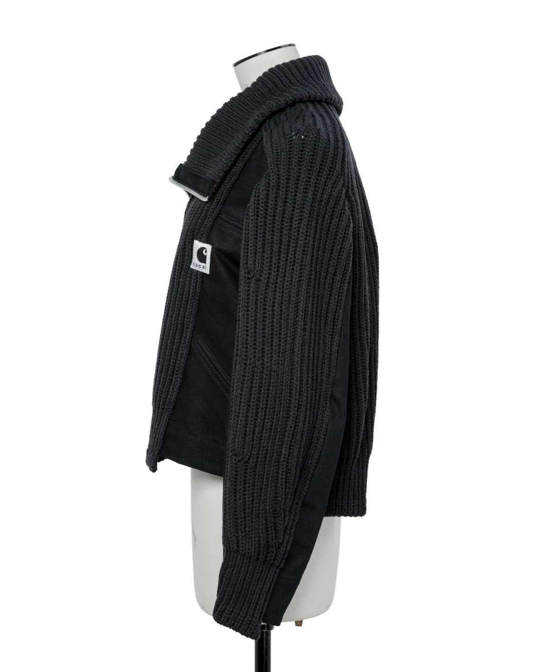 사카이X칼하트 25Aw 울 니트 블루종 상품이미지2