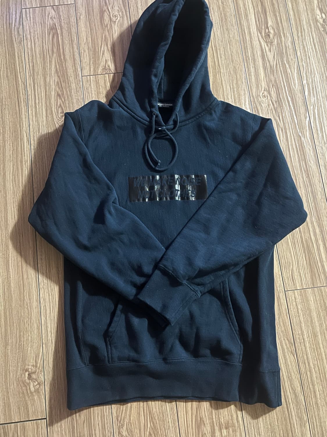 언더커버 “we make noise not cloths” 후드티 상품이미지2