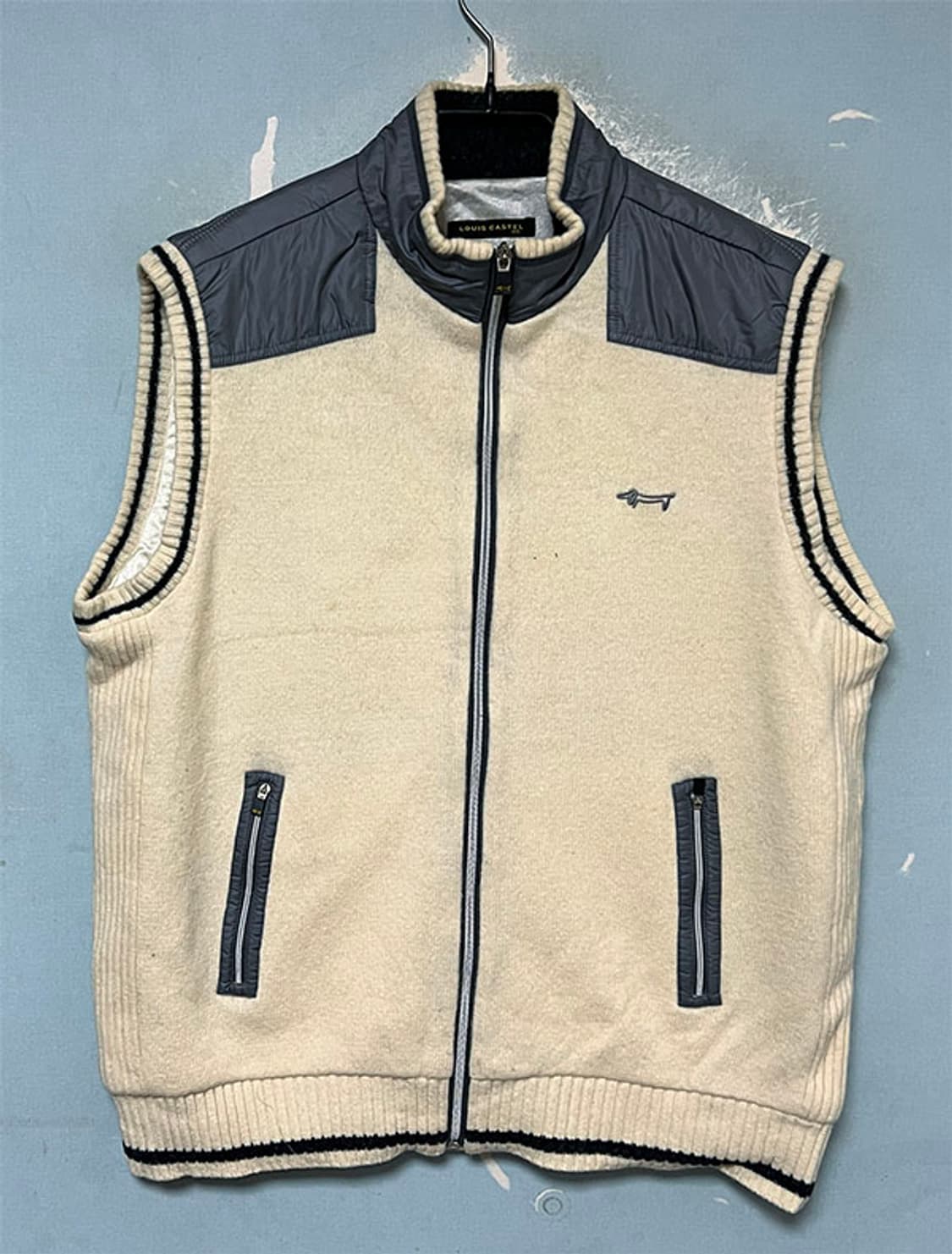 루이까스텔 남자 니트조끼 방풍 추동 골프 XL 105 상품이미지1