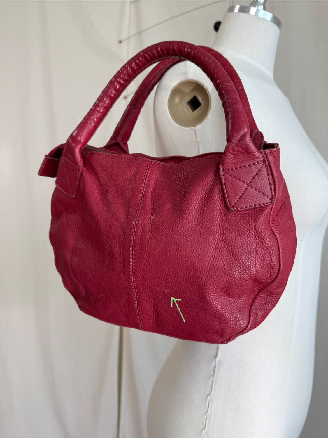 cours de couleur 소프트 레더 백 상품이미지7