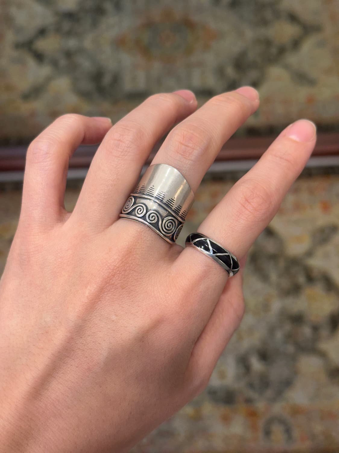 Onyx 925Silver Ring 상품이미지5