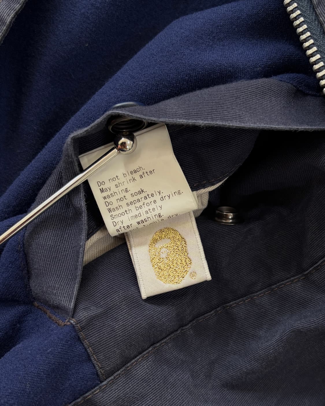 [M]베이프 BAPE B-15A 코튼 플라이트 자켓 상품이미지10