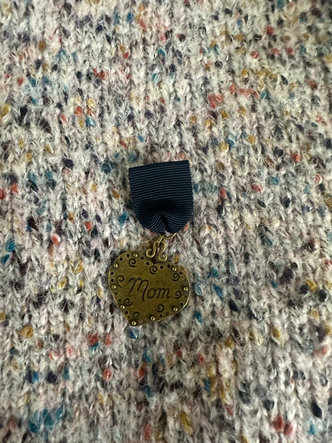 N Archive badge wool blended knit (M) 상품이미지10