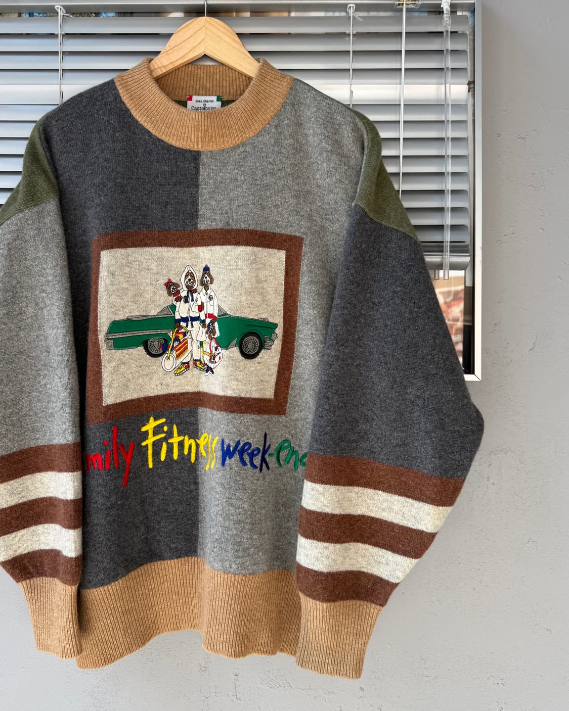 Jean-Charles de Castelbajac 90s jpn knit 상품이미지2