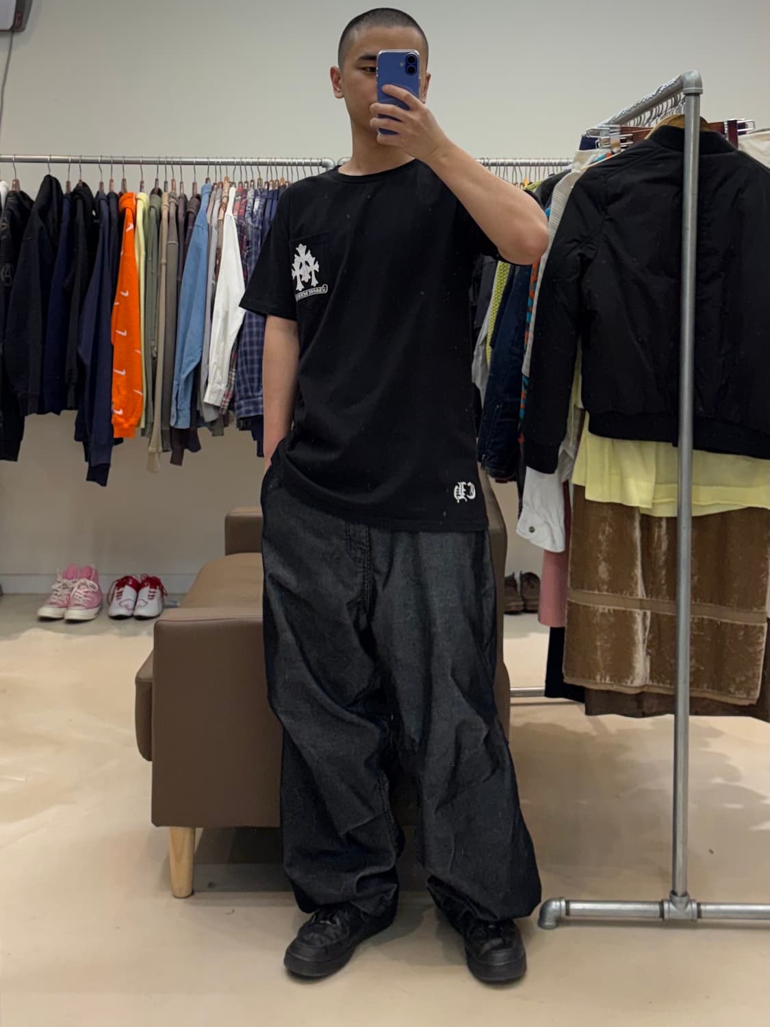 90s 크롬하츠 세미터리 티셔츠 상품이미지8