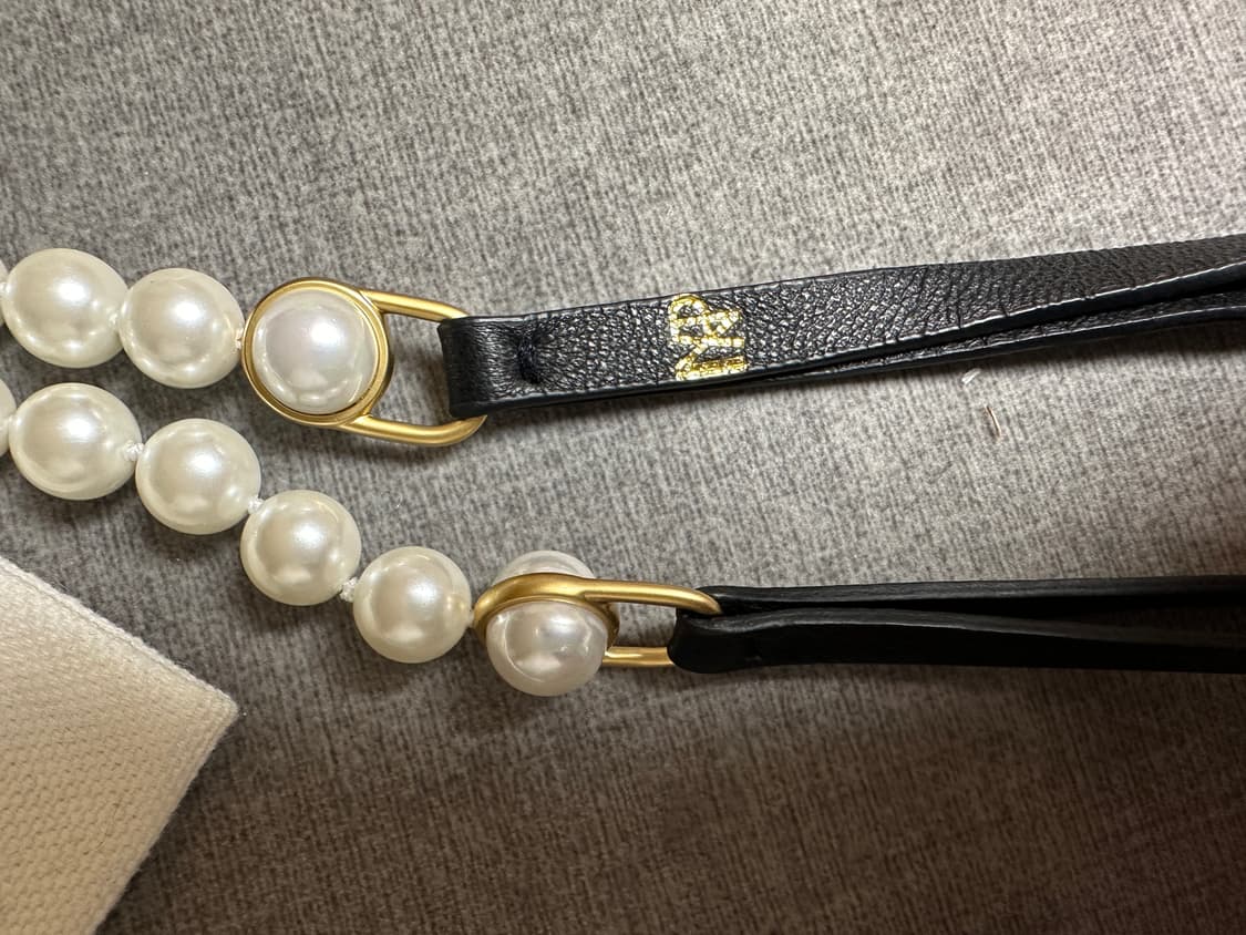 넘버프로젝트 램 레더 진주벨트 상품이미지2