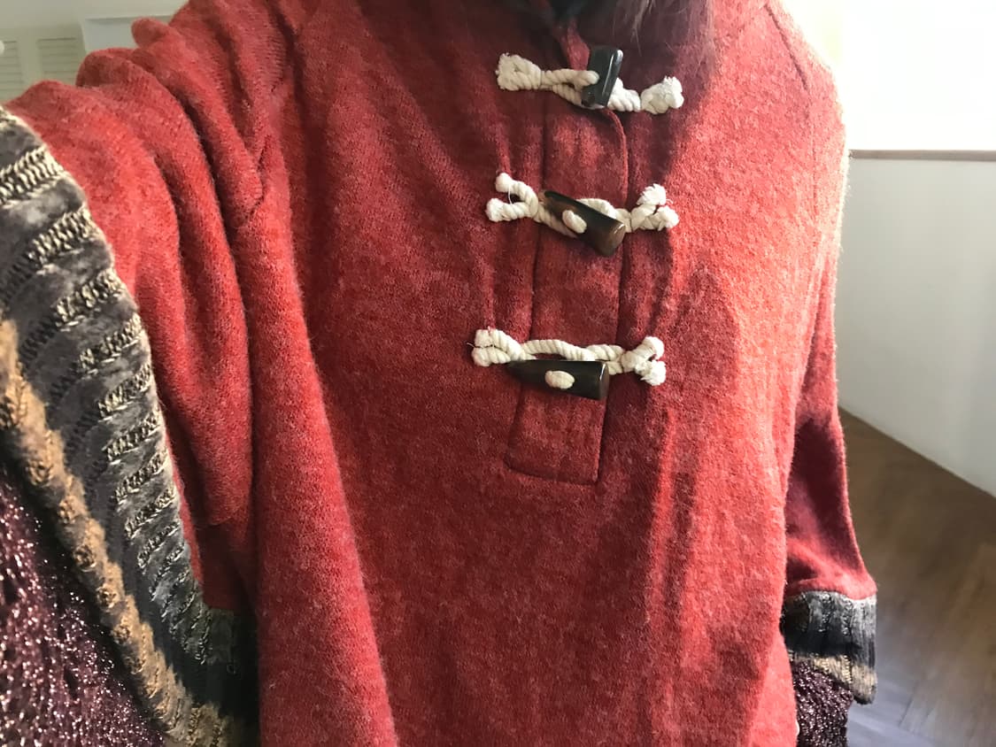 vintage hood cape 상품이미지3