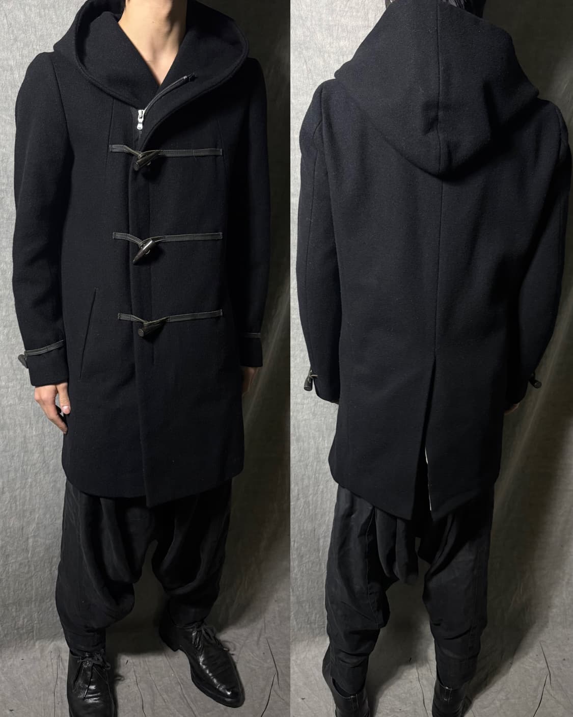 The Viridi-Anne Hooded Toggle Coat 상품이미지1