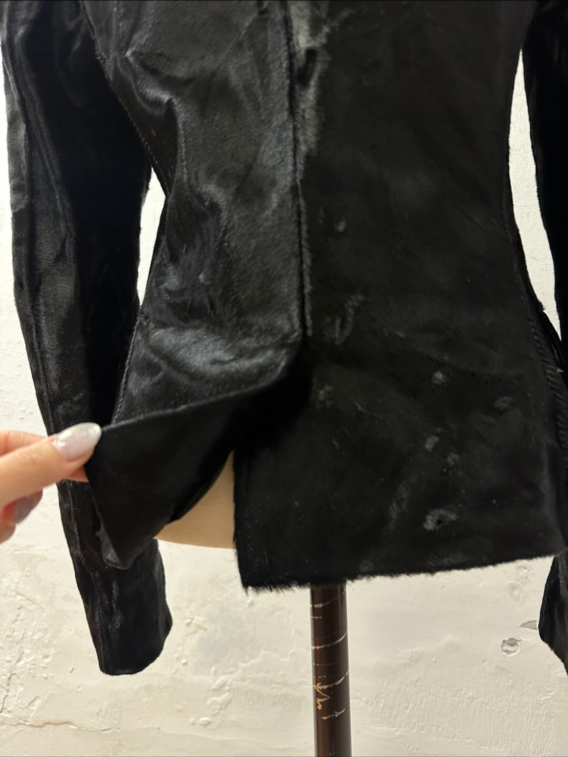 Italy 100%Baby Calfskin 카프스킨 송아지 가죽 자켓 상품이미지7