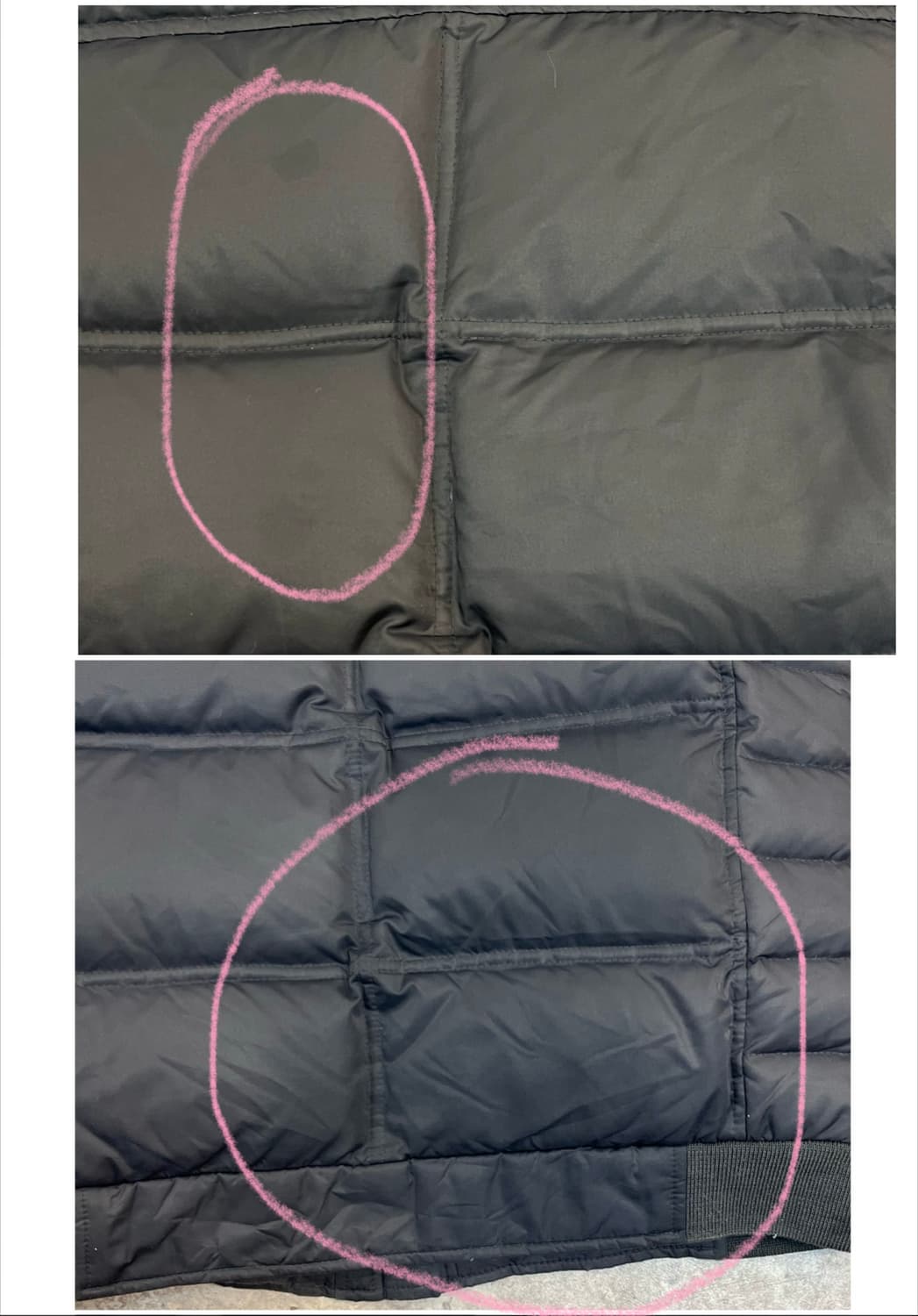 리바이스 패딩 자켓 딥그레이 L #csz3078 상품이미지8