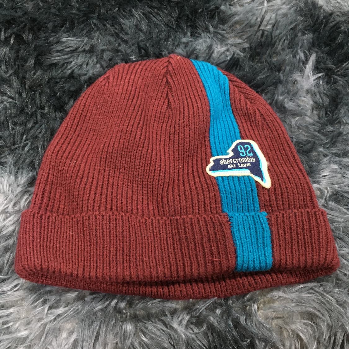 투티/A0 Abecrombie ski team 배색 비니 새상품 상품이미지2