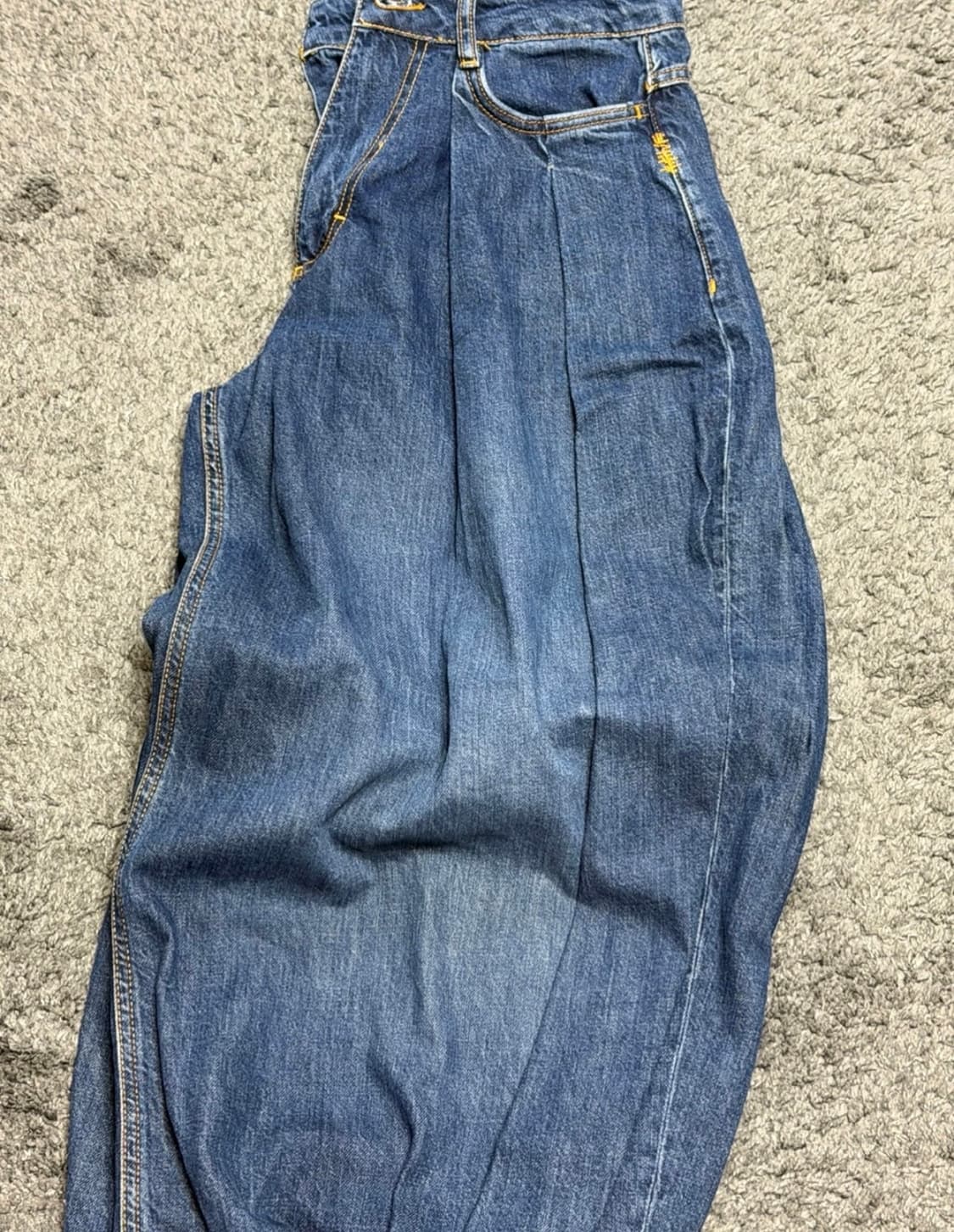 Zara x Ader Error Wide Leg Jeans Blue  상품이미지7