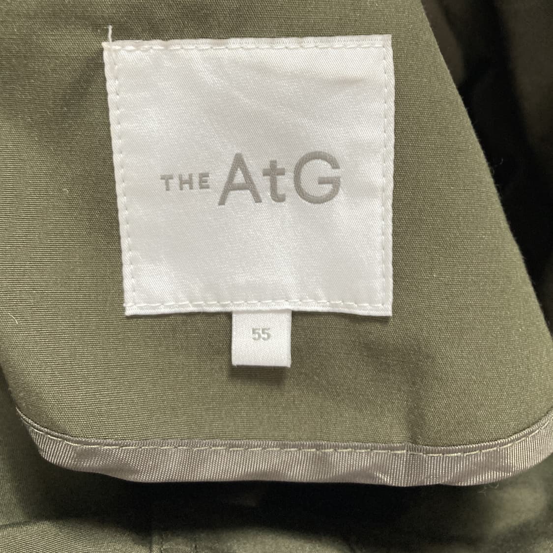 더엣지 여성트렌치코트 카키 최상 55  상품이미지4