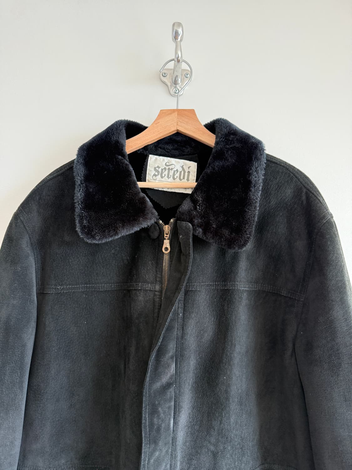 Pre owned 스웨이드 카코트(돈피) 상품이미지2