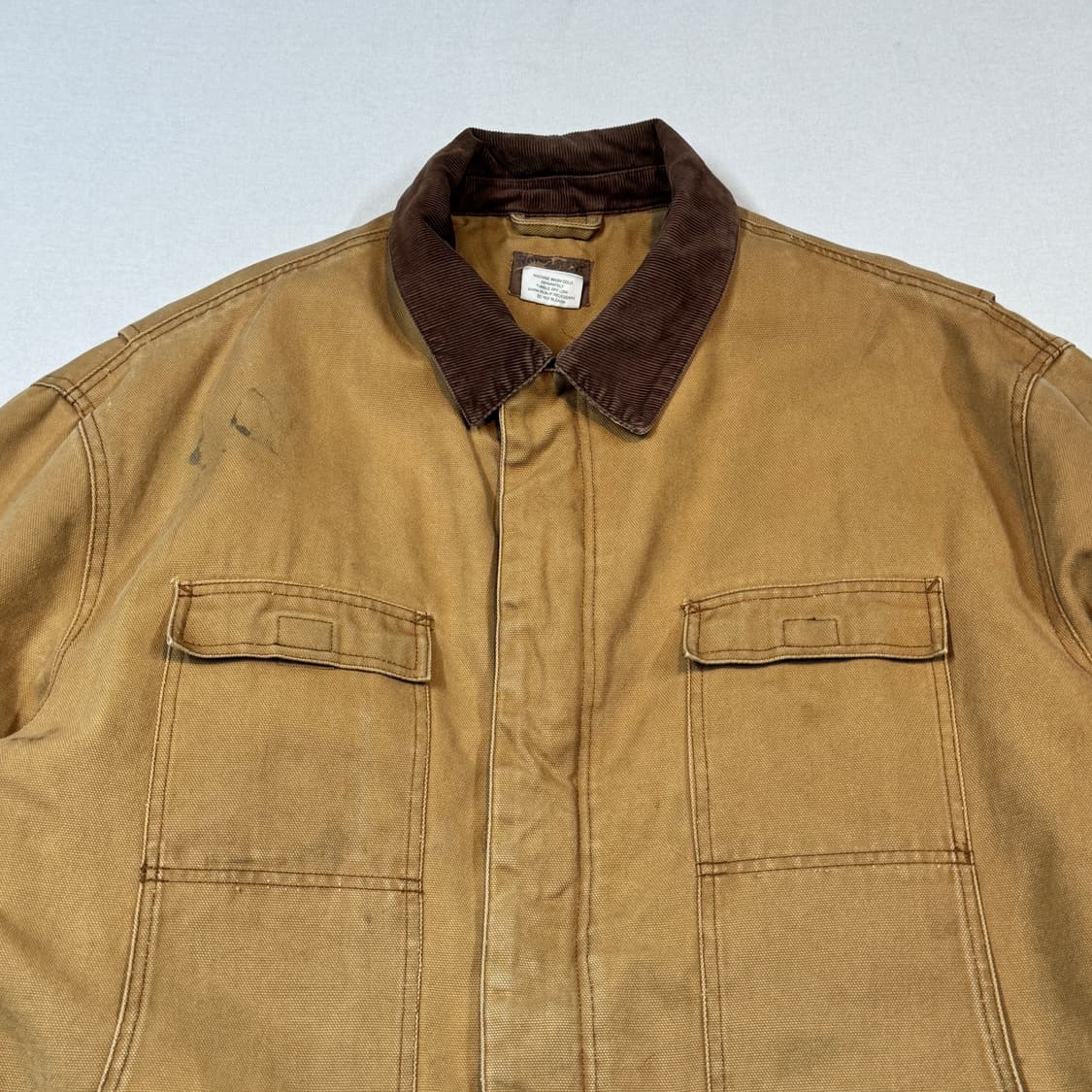 XXL) USA 빈티지 덕캔버스 워크 자켓 상품이미지3